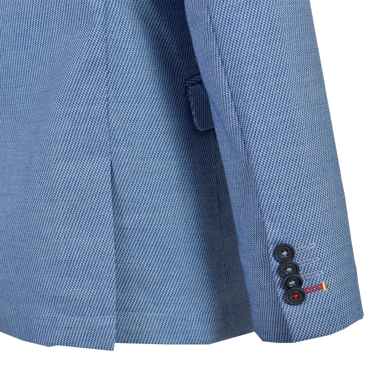 Blazer Casual a puntos azul claro