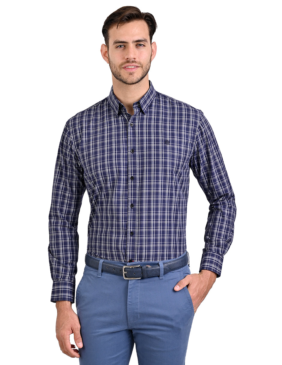 Camisa a cuadros - manga larga