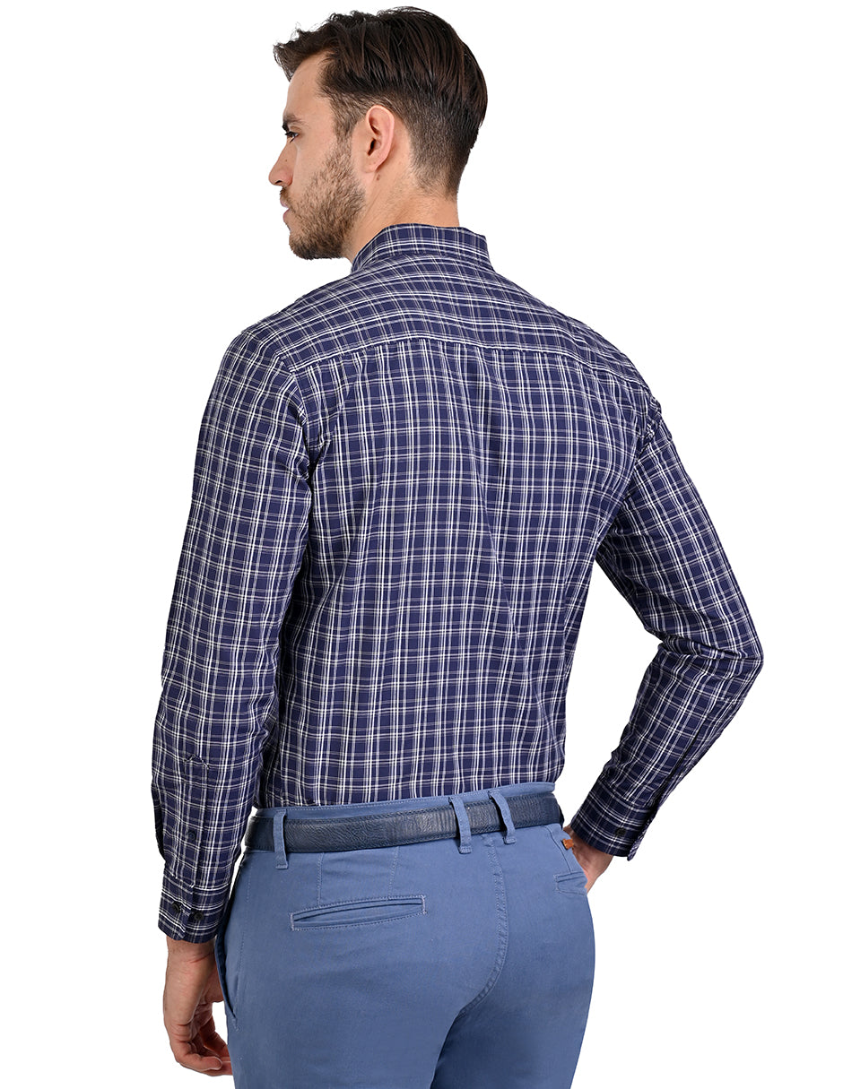 Camisa a cuadros - manga larga