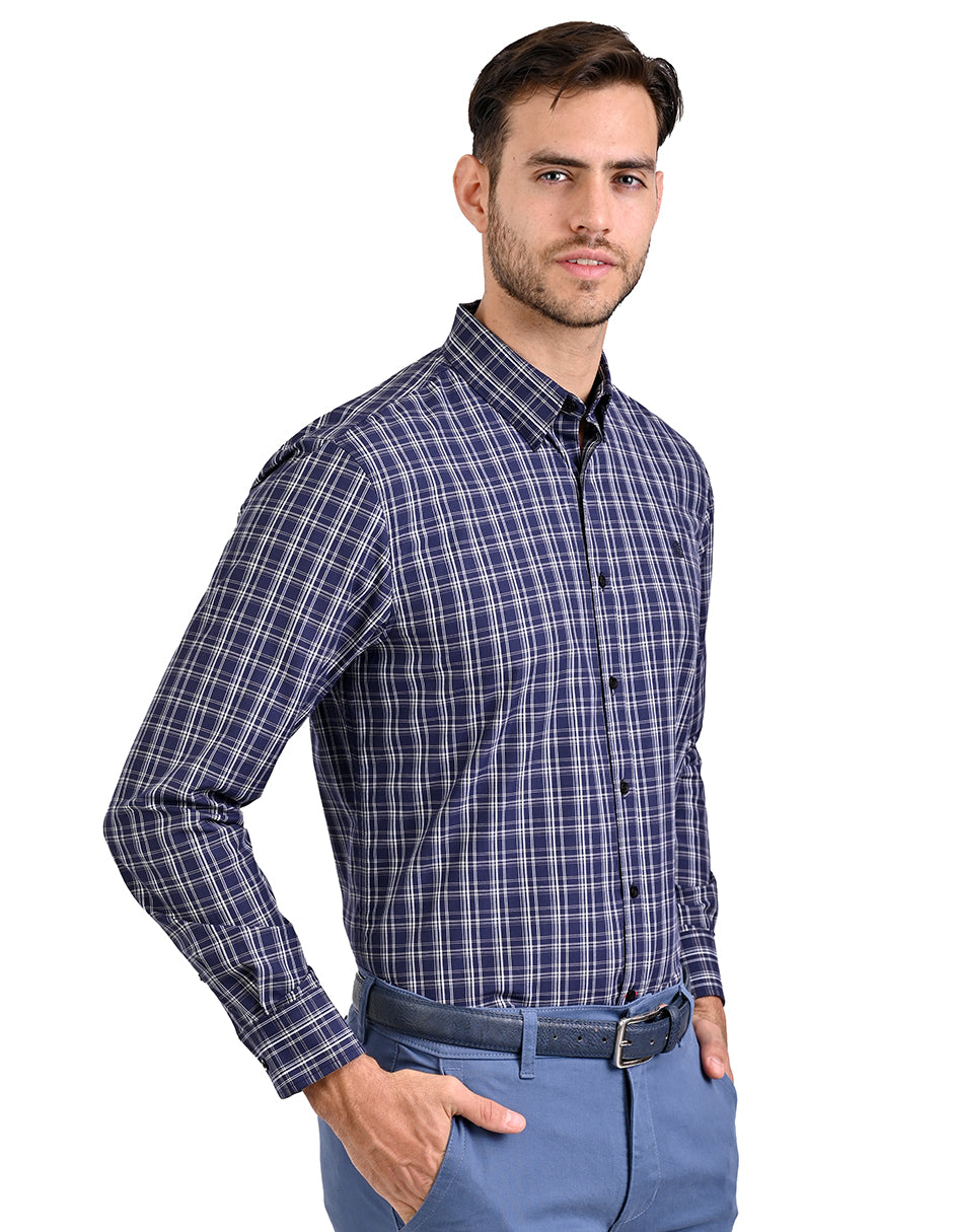 Camisa a cuadros - manga larga
