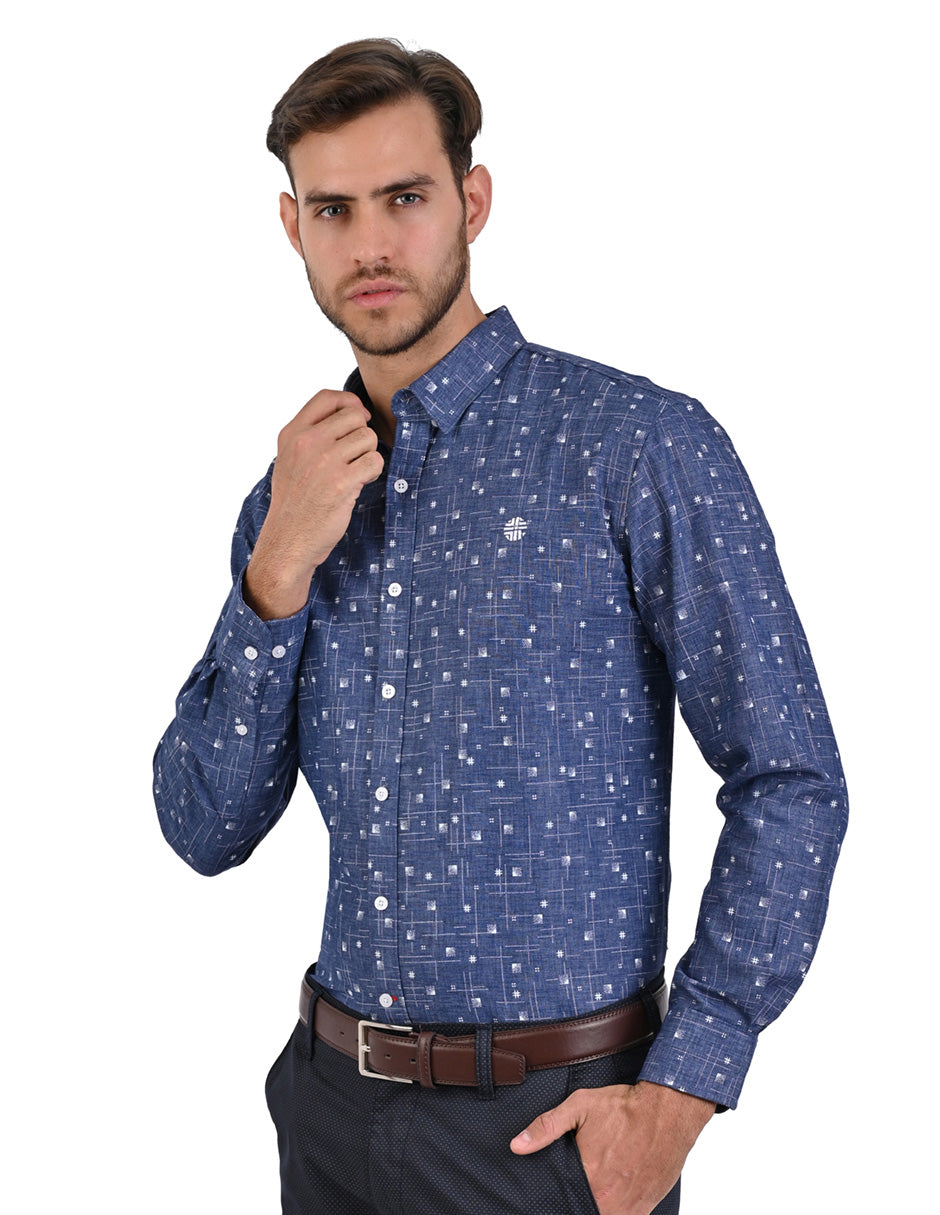 Camisa Manga Larga con pequeños motivos