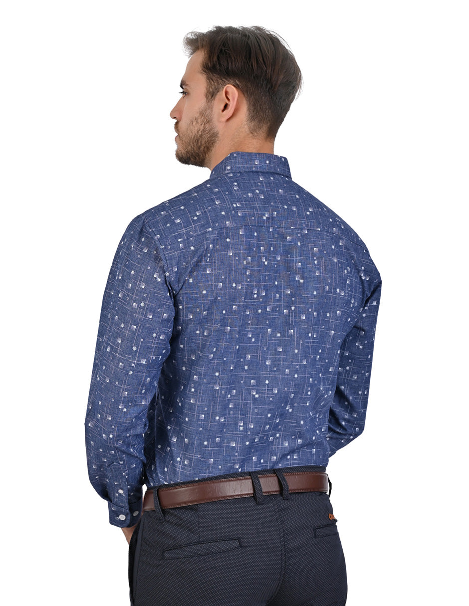 Camisa Manga Larga con pequeños motivos