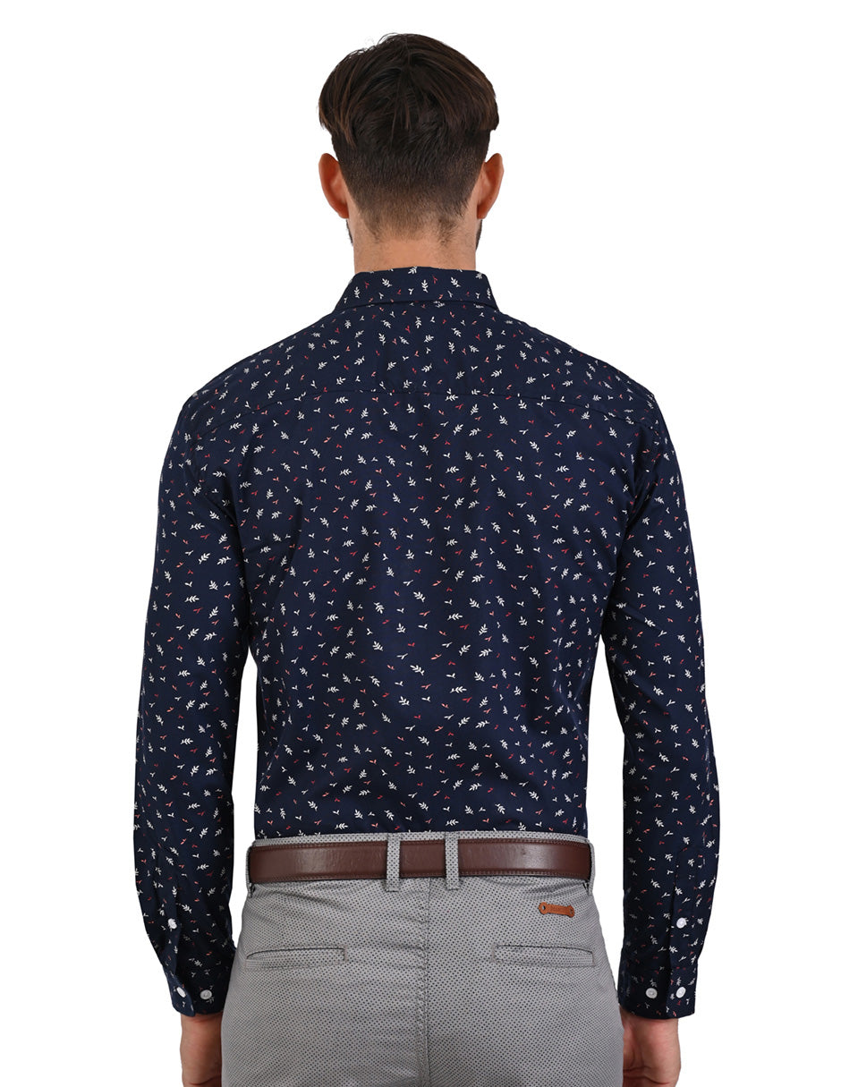 Camisa Manga Larga con pequeños motivos