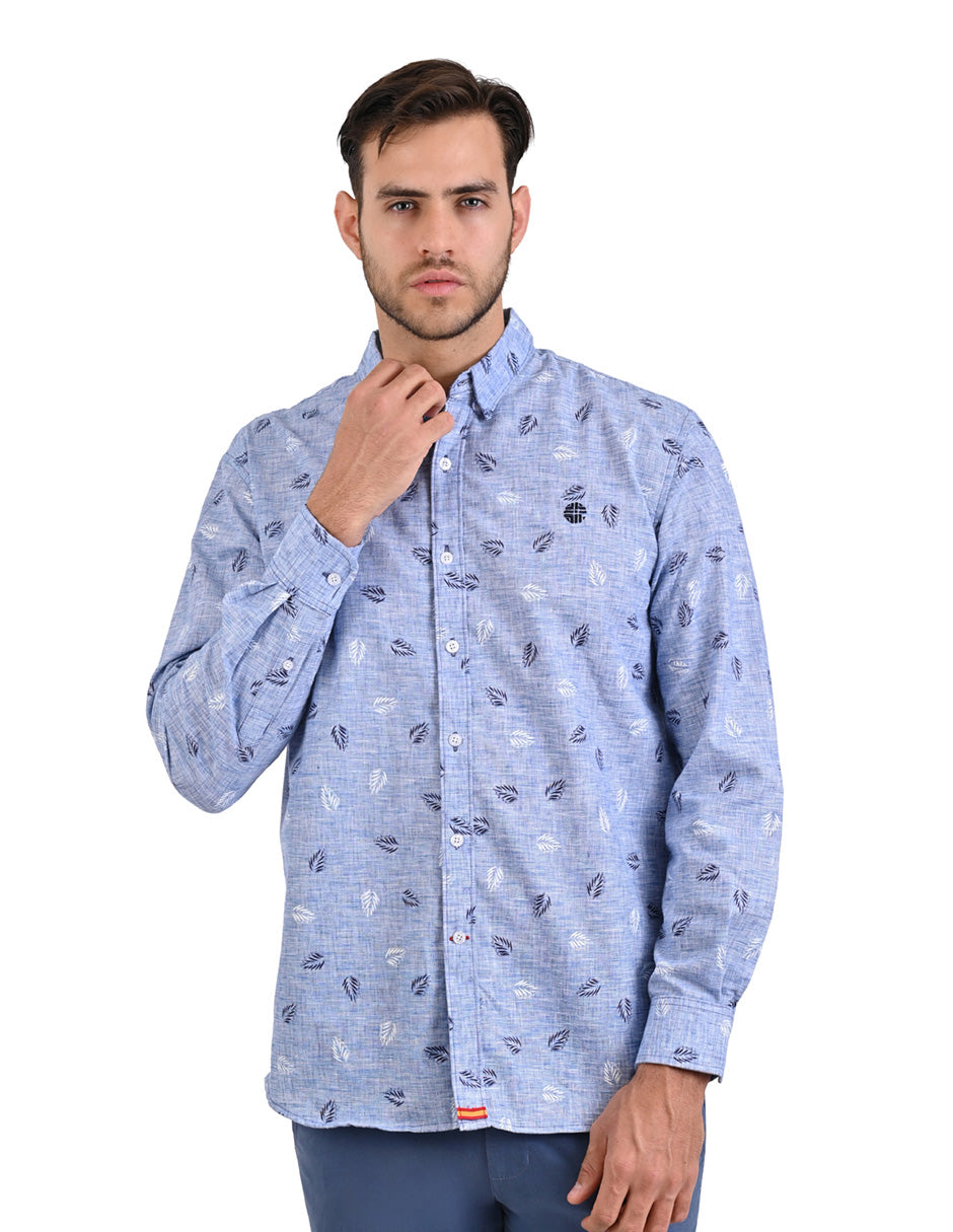 Camisa Manga Larga con pequeños motivos