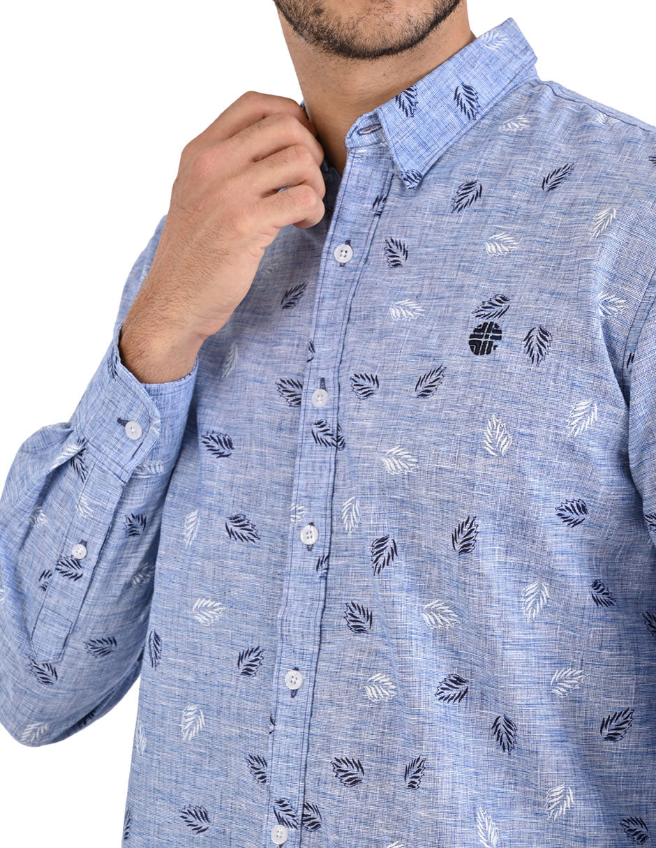 Camisa Manga Larga con pequeños motivos