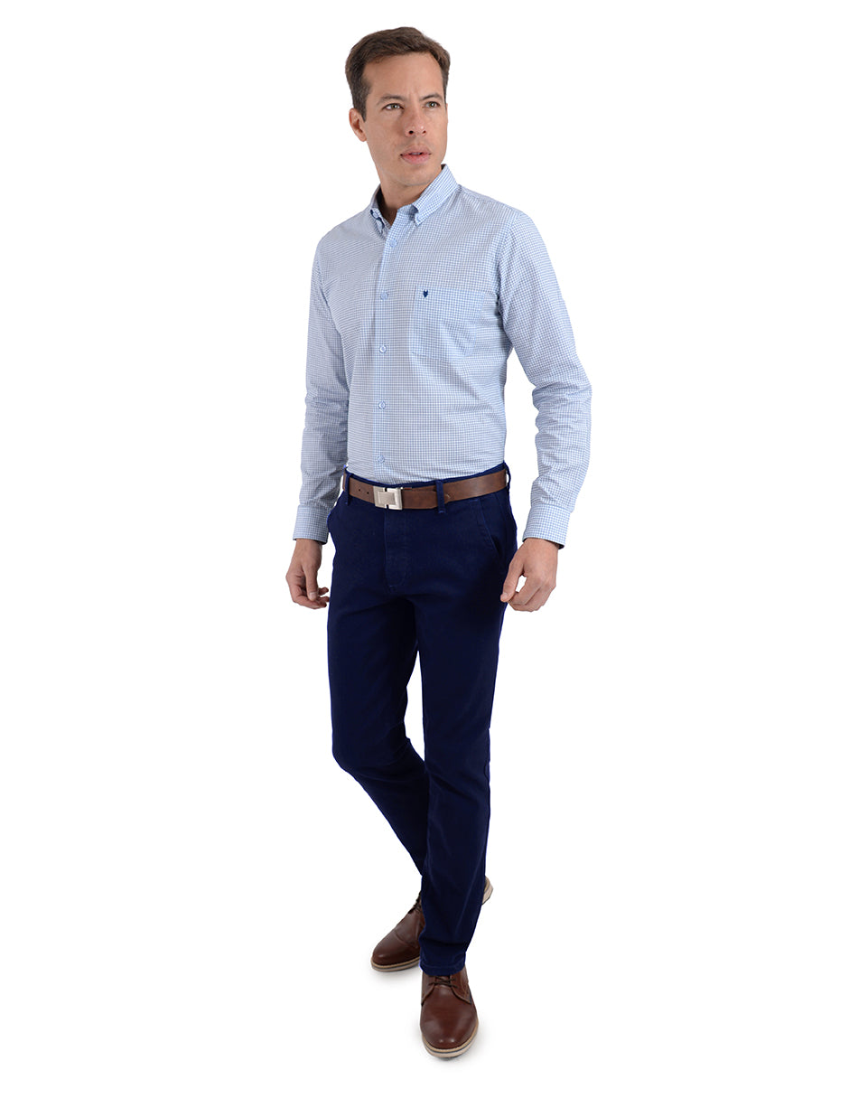Pantalón Chino Clásico Oscuros