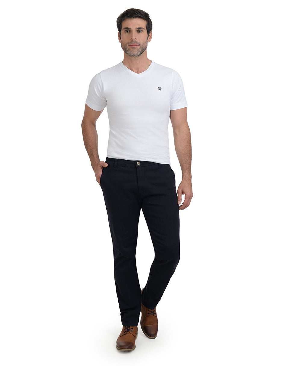 Pantalón Chino Clásico Oscuros