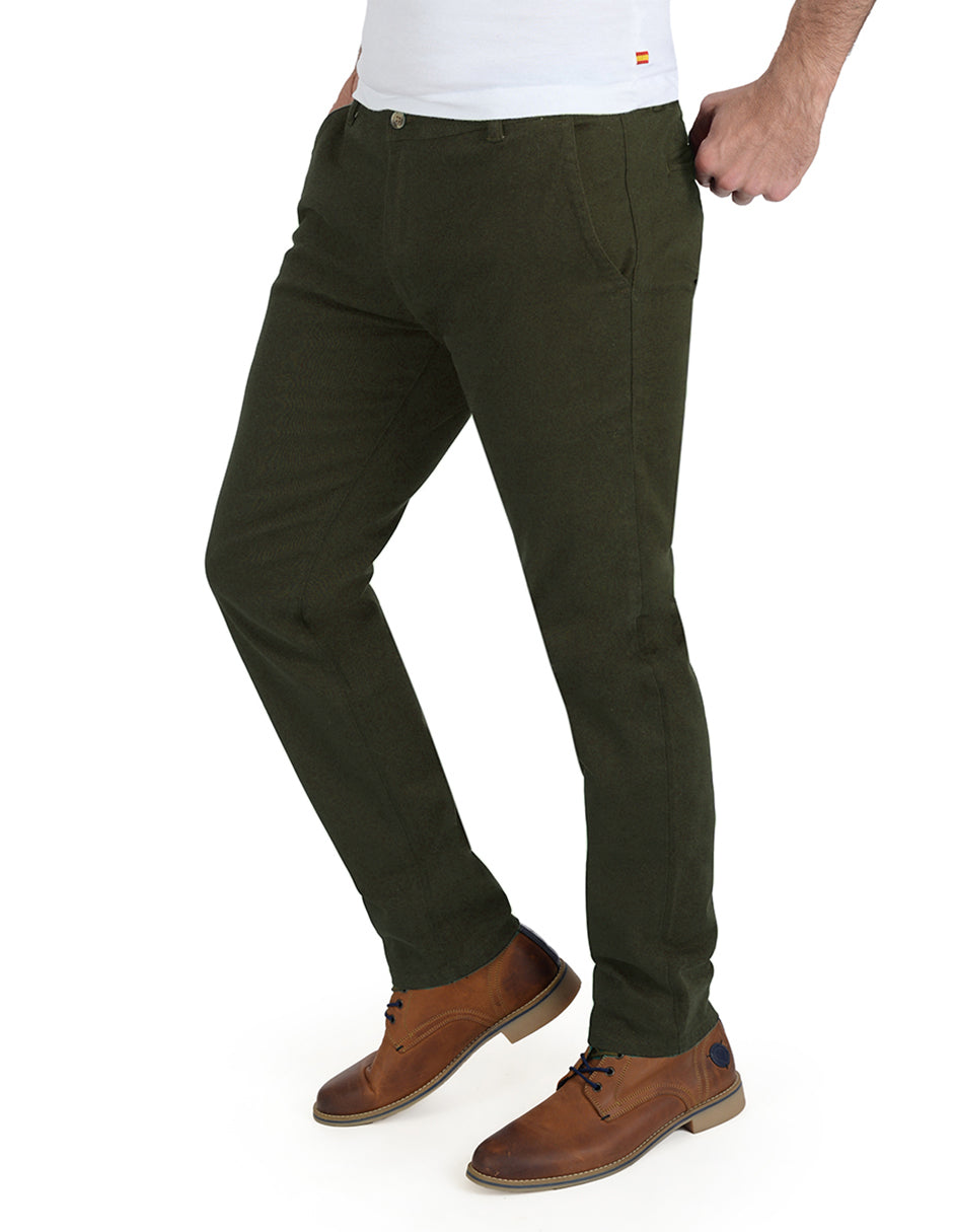 Pantalón Chino Clásico Oscuros