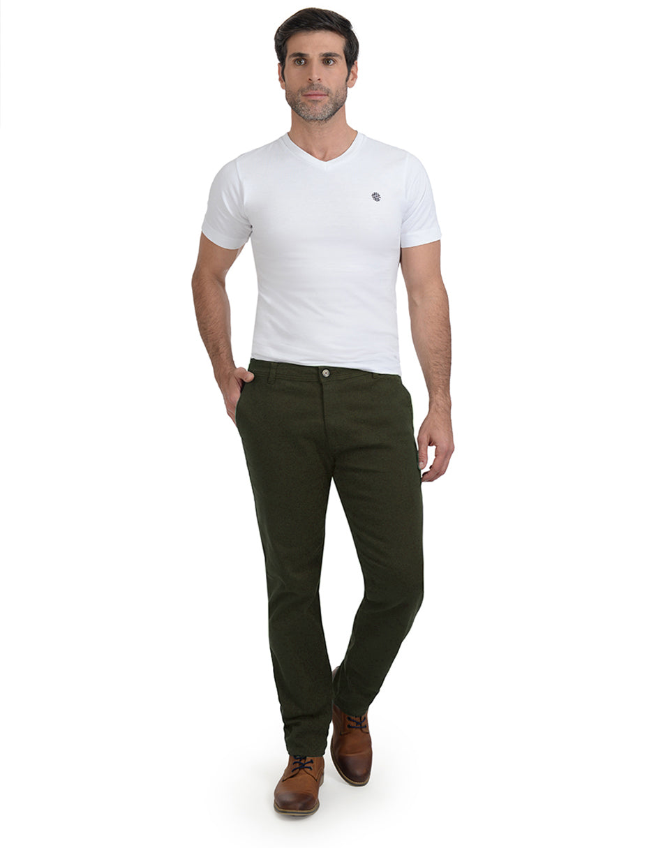 Pantalón Chino Clásico Oscuros